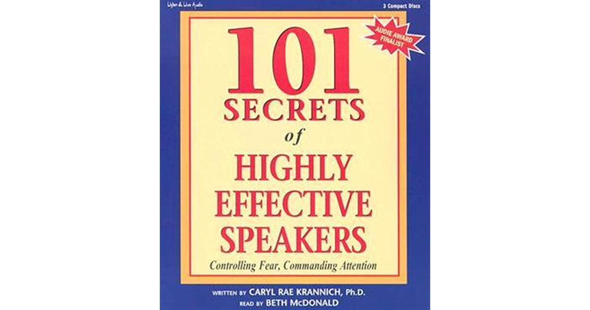 101 secrets of highly effective speakers pdf viewer download